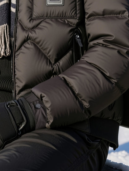 Chaqueta Kaiser con Relleno de Plumas para Hombre