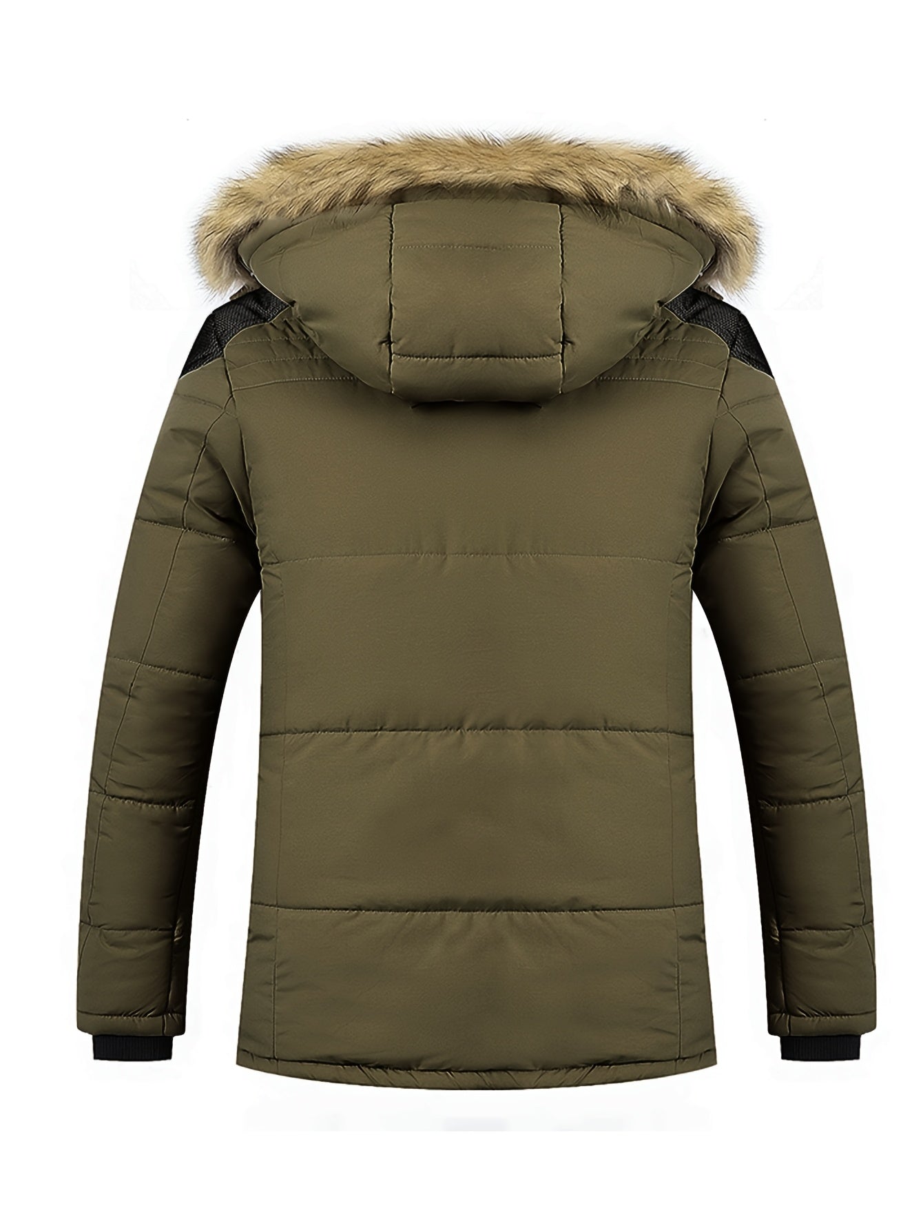 Chaqueta Fleece para Hombre Forro Polar y Largo Mid