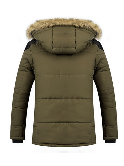 Chaqueta Fleece para Hombre Forro Polar y Largo Mid